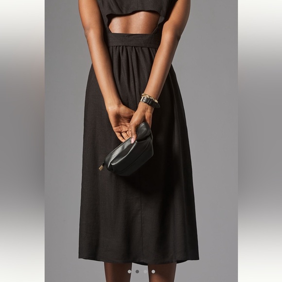 Anthropologie Porridge Modern Belted Column Dress - Picture 2 of 5